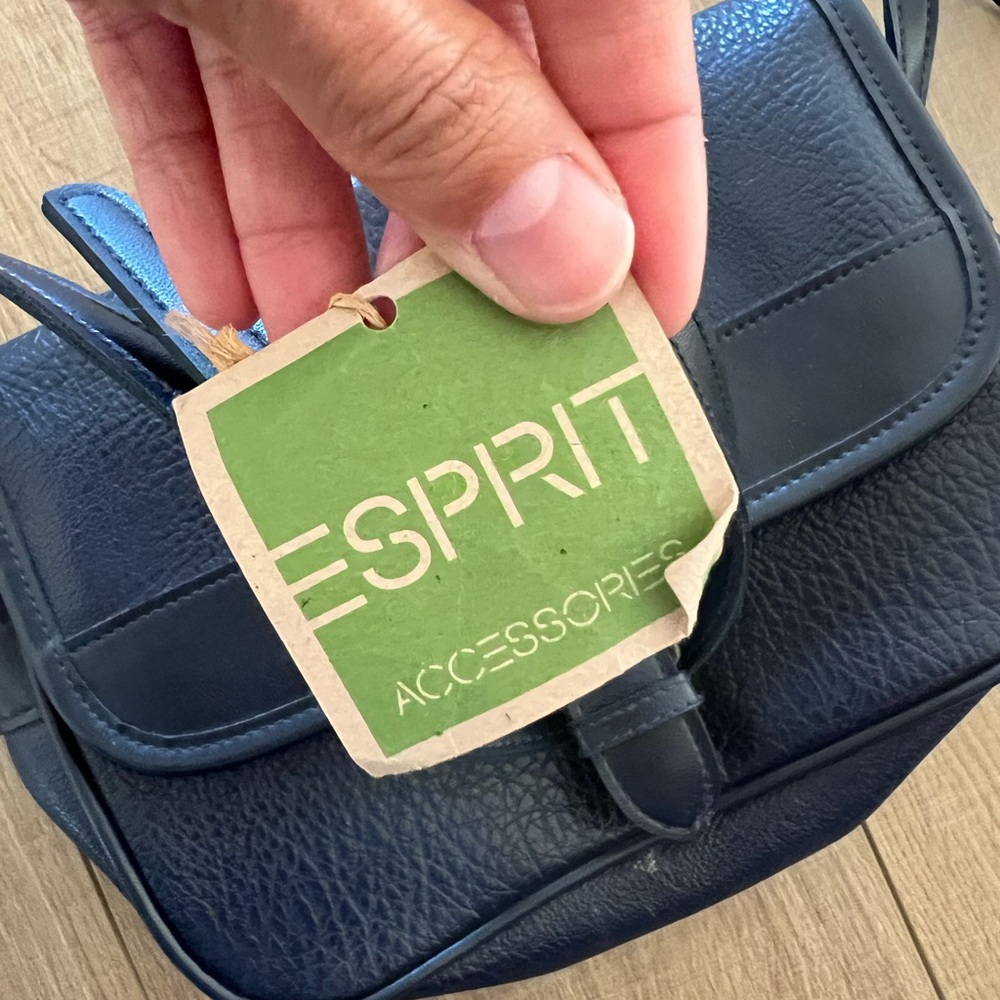 NWT Esprit Navy Shoulder Bag - Picture 4 of 5